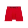 Calzoncillo tipo boxer de la marca Purple Brand, unidad suelta - Rojo