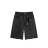 Pantalones cortos deportivos de cuero