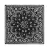 Bandana de cuero con diseño Paisley