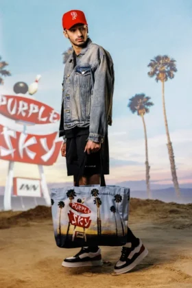 Bolsa Purple X Blue Sky