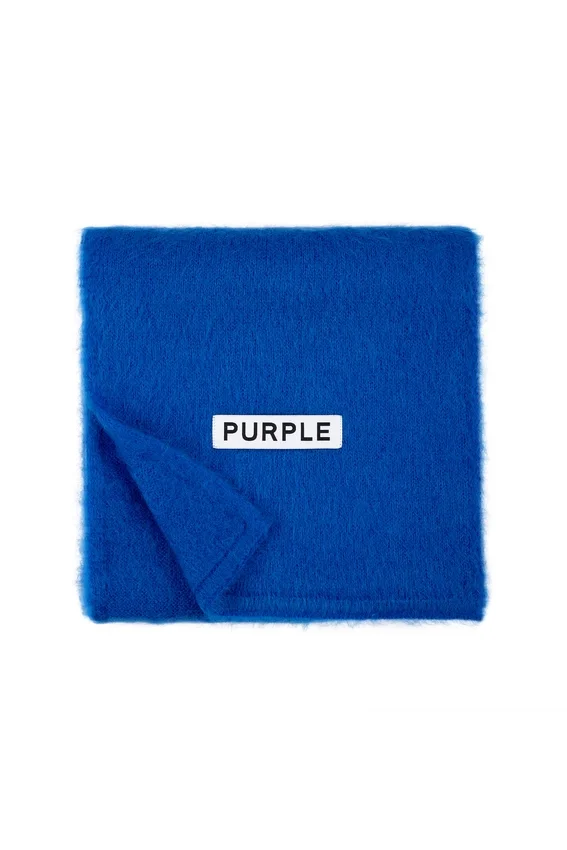 Bufanda de punto de mohair de Purple Brand