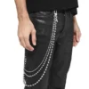 Cadena de bolas para cartera de 3 capas