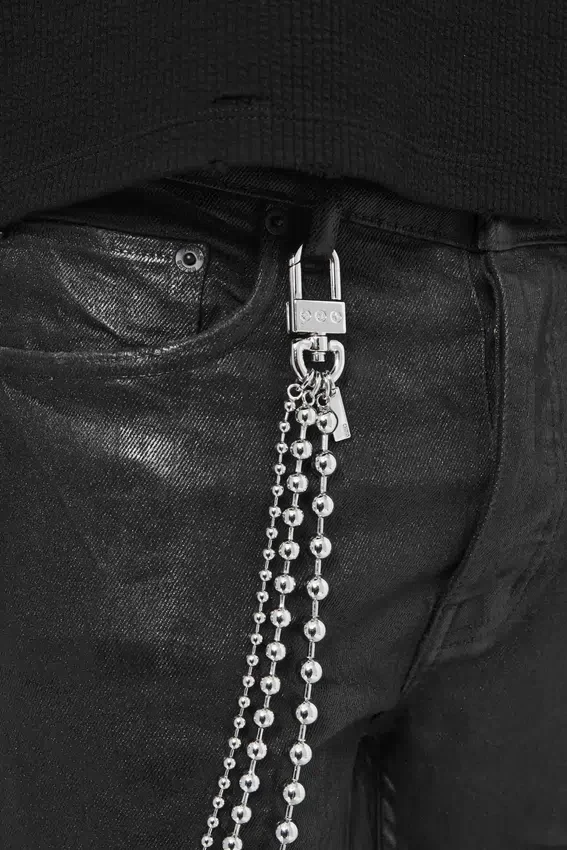 Cadena de bolas para cartera de 3 capas