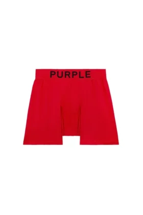 Calzoncillo tipo boxer de la marca Purple Brand, unidad suelta - Rojo