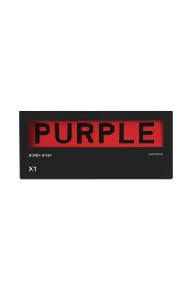 Calzoncillo tipo boxer de la marca Purple Brand, unidad suelta – Rojo