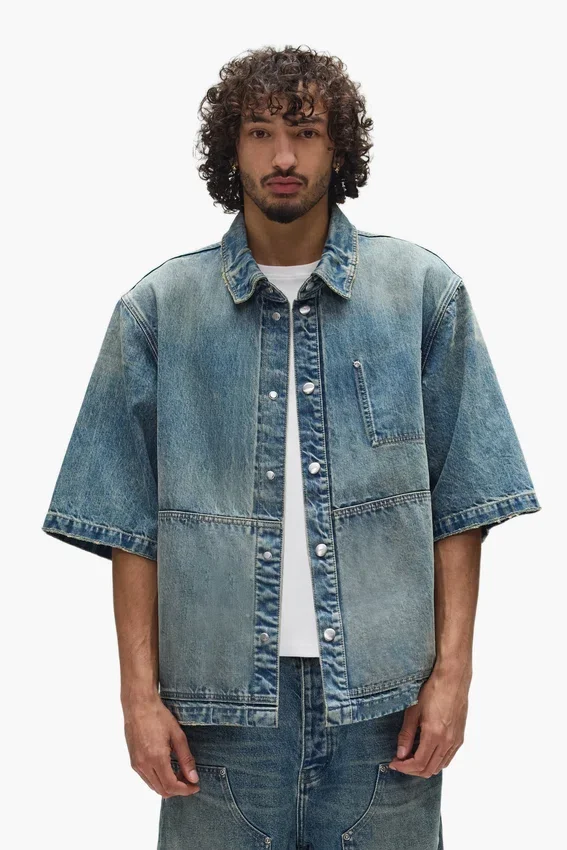 Camisa de estilo laboral