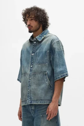 Camisa de estilo laboral