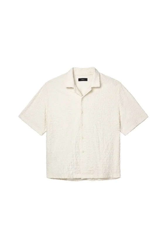 Camisa de felpa jacquard