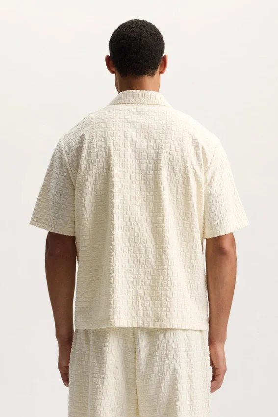 Camisa de felpa jacquard