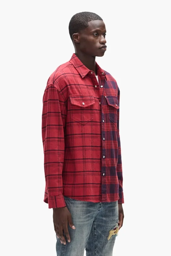 Camisas de franela Half & Half