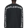 Camiseña de manga larga con logotipo repetido
