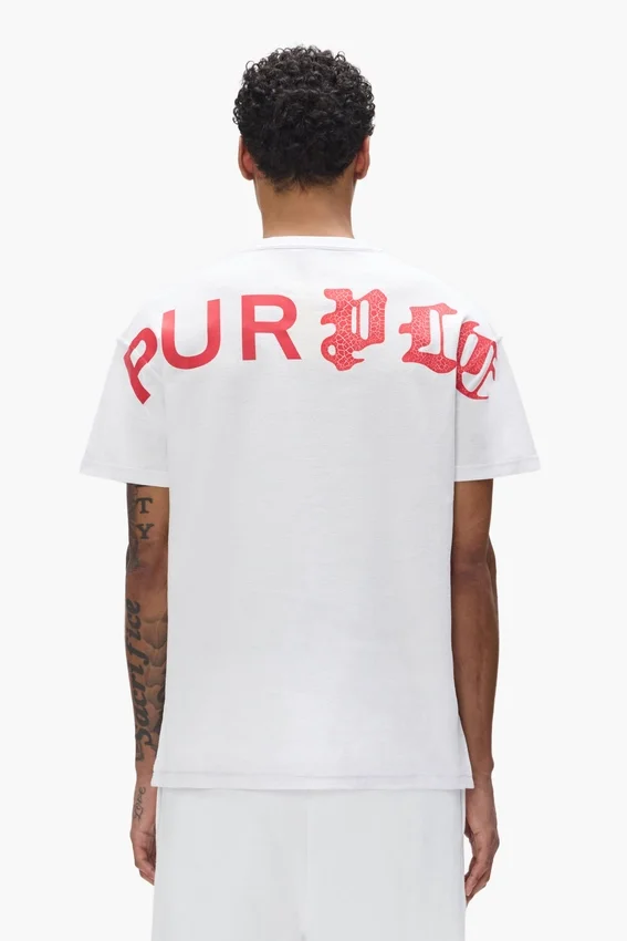 Camiseta con logotipo «Half & Half»