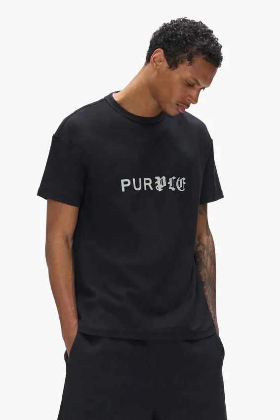 Camiseta con logotipo «Half & Half»