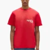 Camiseta con logotipo pintado