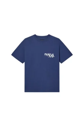 Camiseta con logotipo pintado