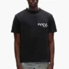 Camiseta con logotipo pintado