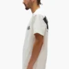 Camiseta con logotipo pintado