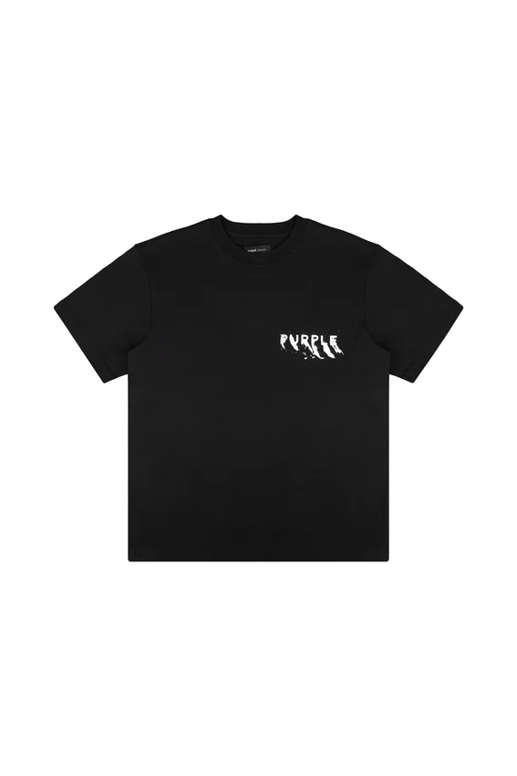 Camiseta con logotipo pintado