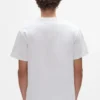 Camiseta con monograma de cuentas