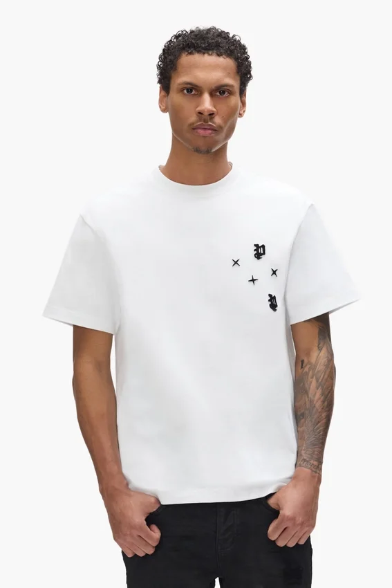 Camiseta con monograma de estrella
