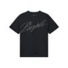 Camiseta Crystal Slanted Script