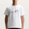 Camiseta Crystal Slanted Script