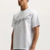 Camiseta Crystal Slanted Script