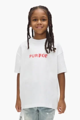 Camiseta infantil con logotipo «Half & Half»