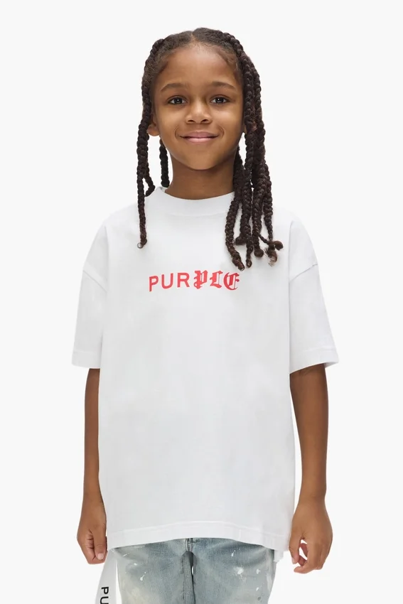 Camiseta infantil con logotipo «Half & Half»