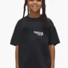 Camiseta infantil con logotipo pintado