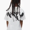 Camiseta infantil con logotipo pintado