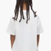 Camiseta infantil con logotipo pintado