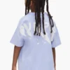 Camiseta infantil con logotipo pintado