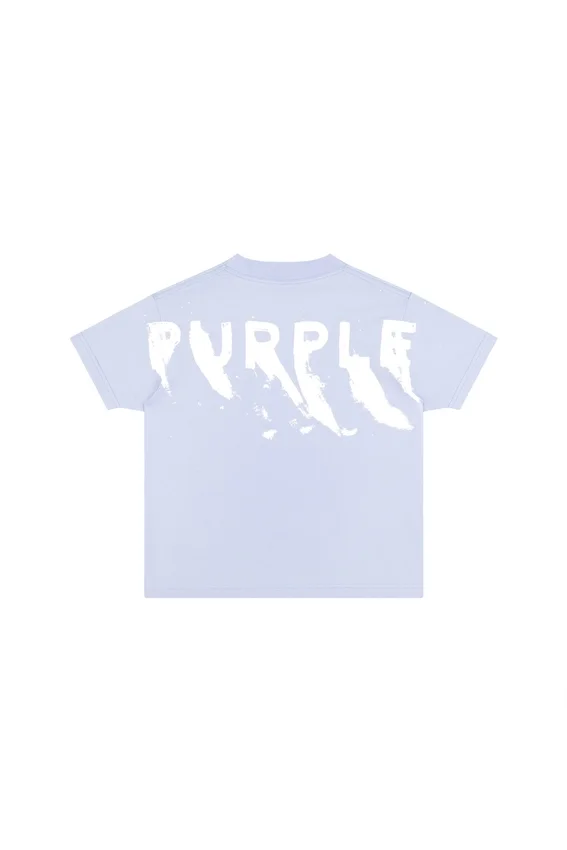 Camiseta infantil con logotipo pintado