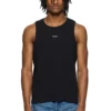 Camiseta sin mangas acanalada