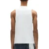 Camiseta sin mangas acanalada