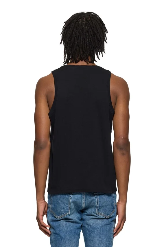 Camiseta sin mangas acanalada
