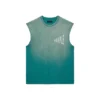 Camiseta sin mangas con efecto desvanecido