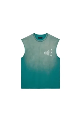 Camiseta sin mangas con efecto desvanecido
