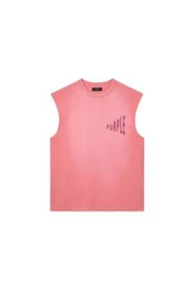 Camiseta sin mangas con efecto desvanecido