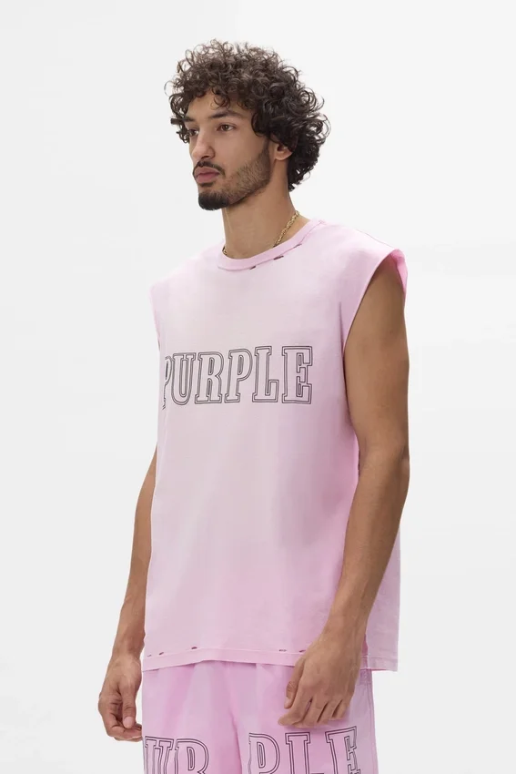 Camiseta sin mangas con logotipo «Slab Wordmark»