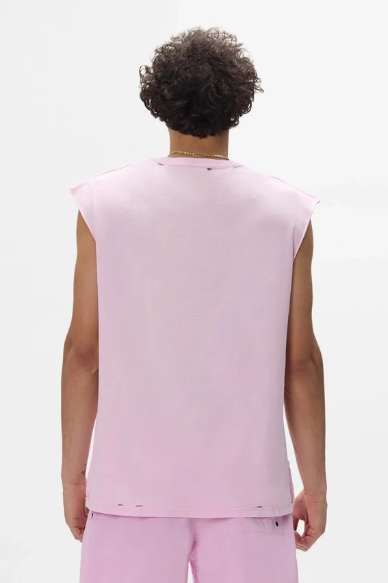 Camiseta sin mangas con logotipo «Slab Wordmark»