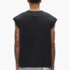 Camiseta sin mangas con monograma de estrellas