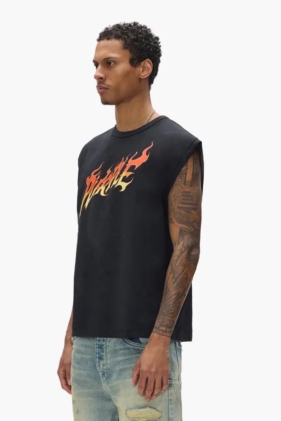 Camiseta sin mangas «Light My Fire»