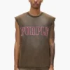 Camiseta sin mangas Slab Outline