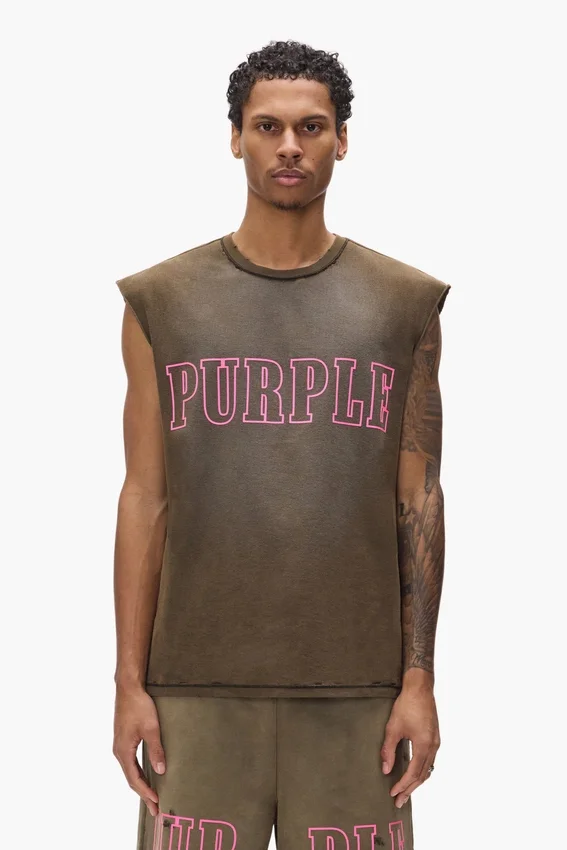 Camiseta sin mangas Slab Outline