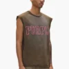 Camiseta sin mangas Slab Outline