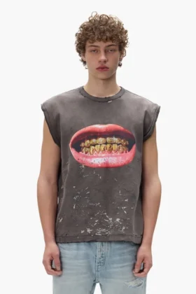 Camiseta sin mangas «Smile»