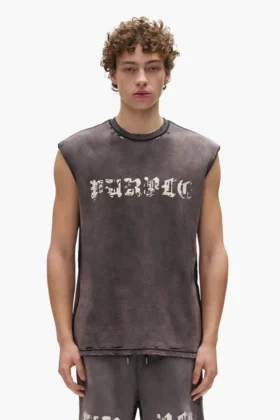 Camiseta sin mangas Worn Gothic
