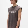 Camiseta sin mangas Worn Gothic